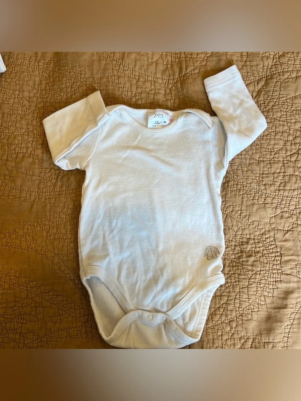 Zara Baby Neutral Onesie and Leggings Set Bundle
